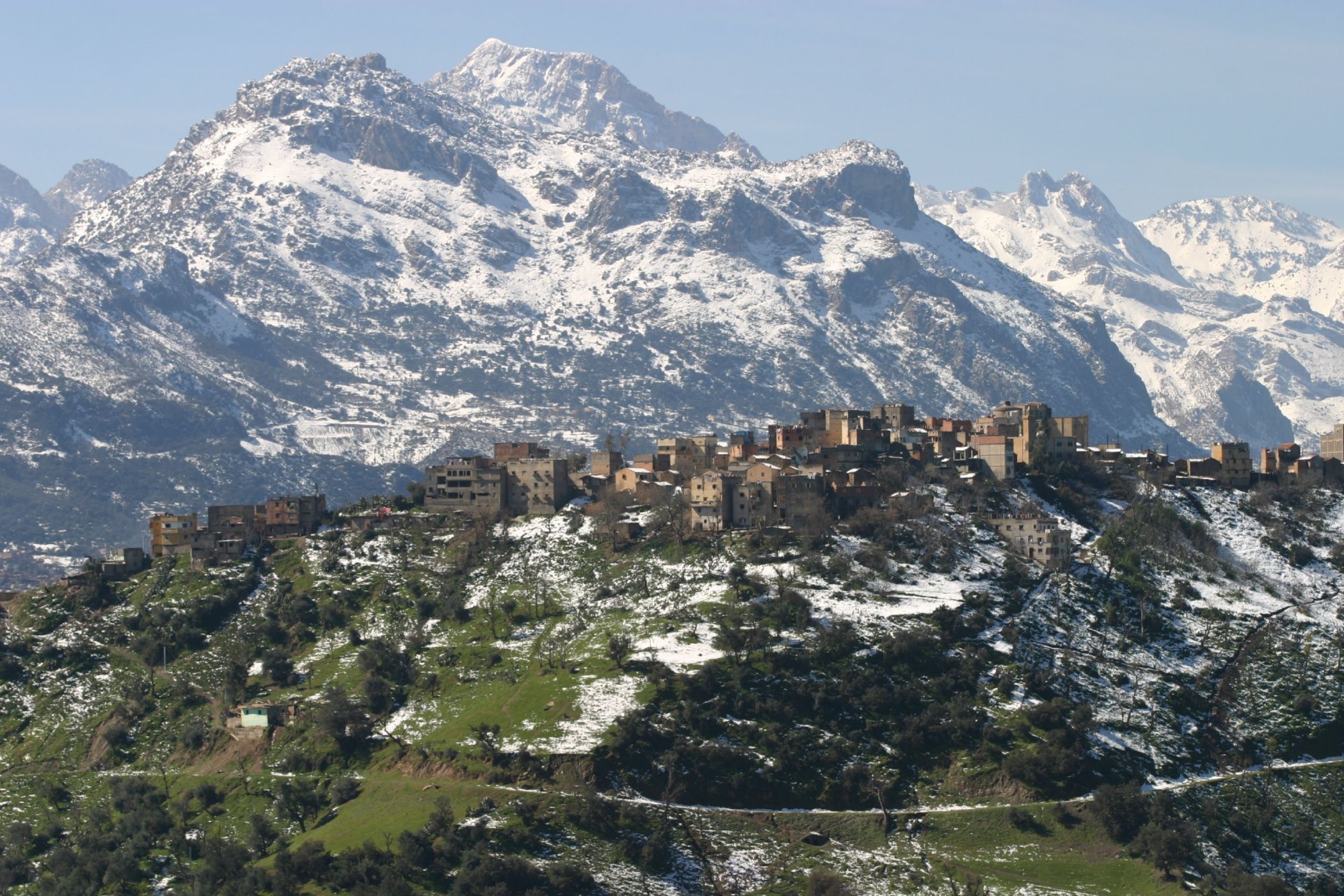 Massifs et paysages de montagne.